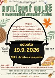 Kotlíkový guláš a nejchutnější jablečný štrůdl